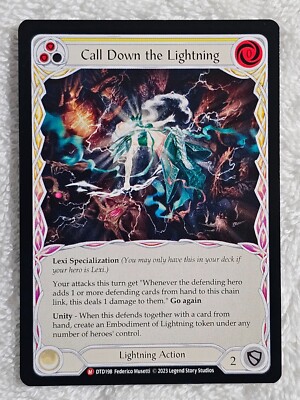 FAB Call Down the Lightning Dusk Till Dawn DTD198 Flesh and Blood Majestic NM