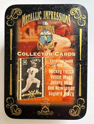 Metallic Impressions Cooperstown Collection Limited Edition Metal