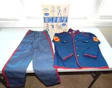 READ SZ 8 & 12 NO HAT OR BELT Vtg Pla-Master Child Dress Up Play Marine Uniform