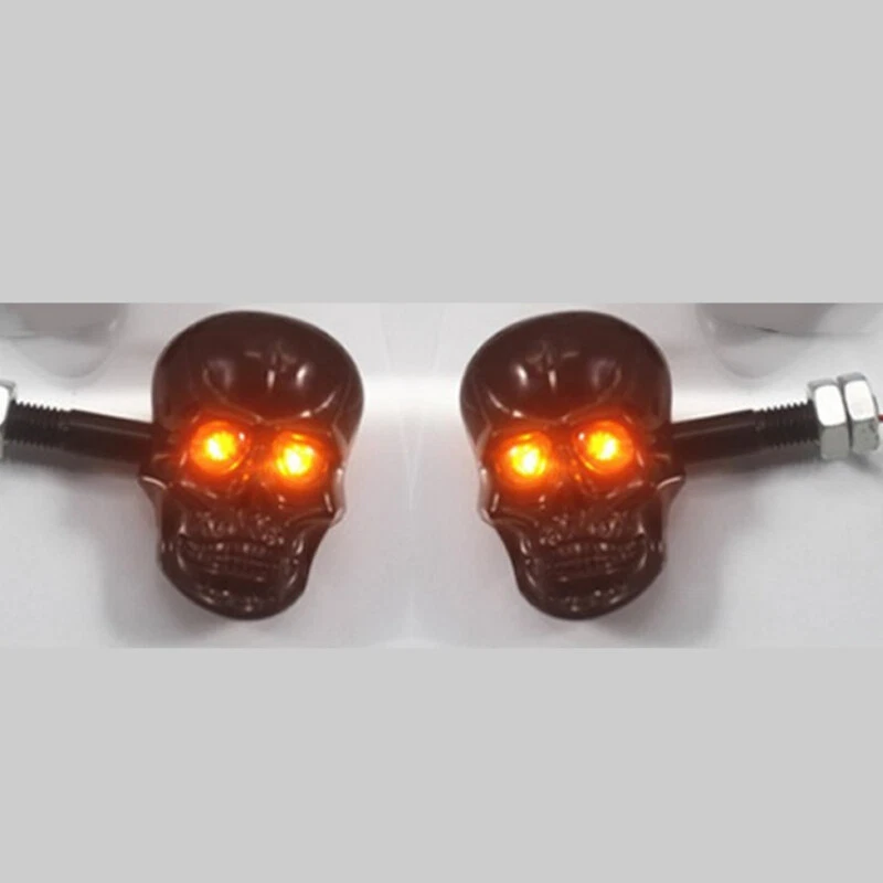 Motorcycle LED Turn Signal Lights for Kawasaki Concours 1000 14 Eliminator 125 Foto 2 de 4