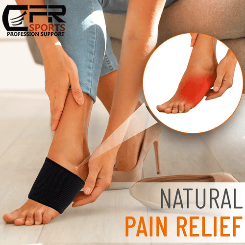 Copper Arch Support Compression Support Sleeves Plantar Fasciitis Foot