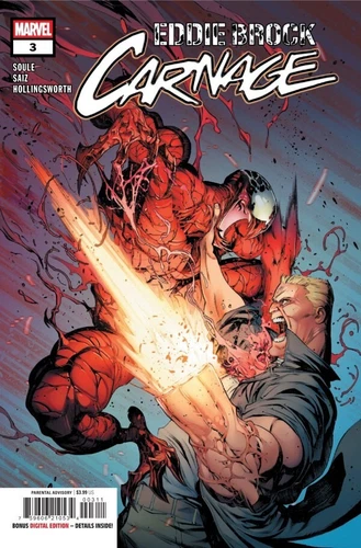 Eddie Brock Carnage #3 Marvel Comics 2025 Cover A 1st Print