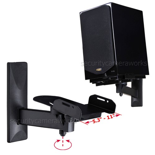 2x Heavy Duty Surround Sound Bookshelf 