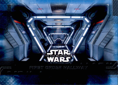 88 - First Order Hallway - Blau - Rise of Skywalker