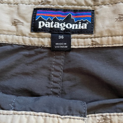 Patagonia dunkelgraue Badehose Herren Größe 36 Strand Outdoor Sommer - Bild 2 von 6