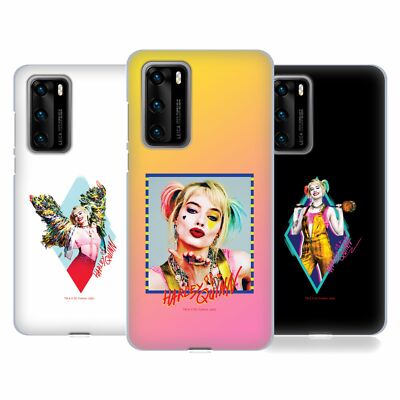 OFFICIAL BIRDS OF PREY DC COMICS HARLEY QUINN SOFT GEL CASE FOR HUAWEI PHONES