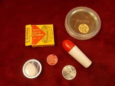 LOT OF OLD VTG CAMERA ACCESSORIES, KODAK YELLOW FILTER, OTHER, PICTURE COATING