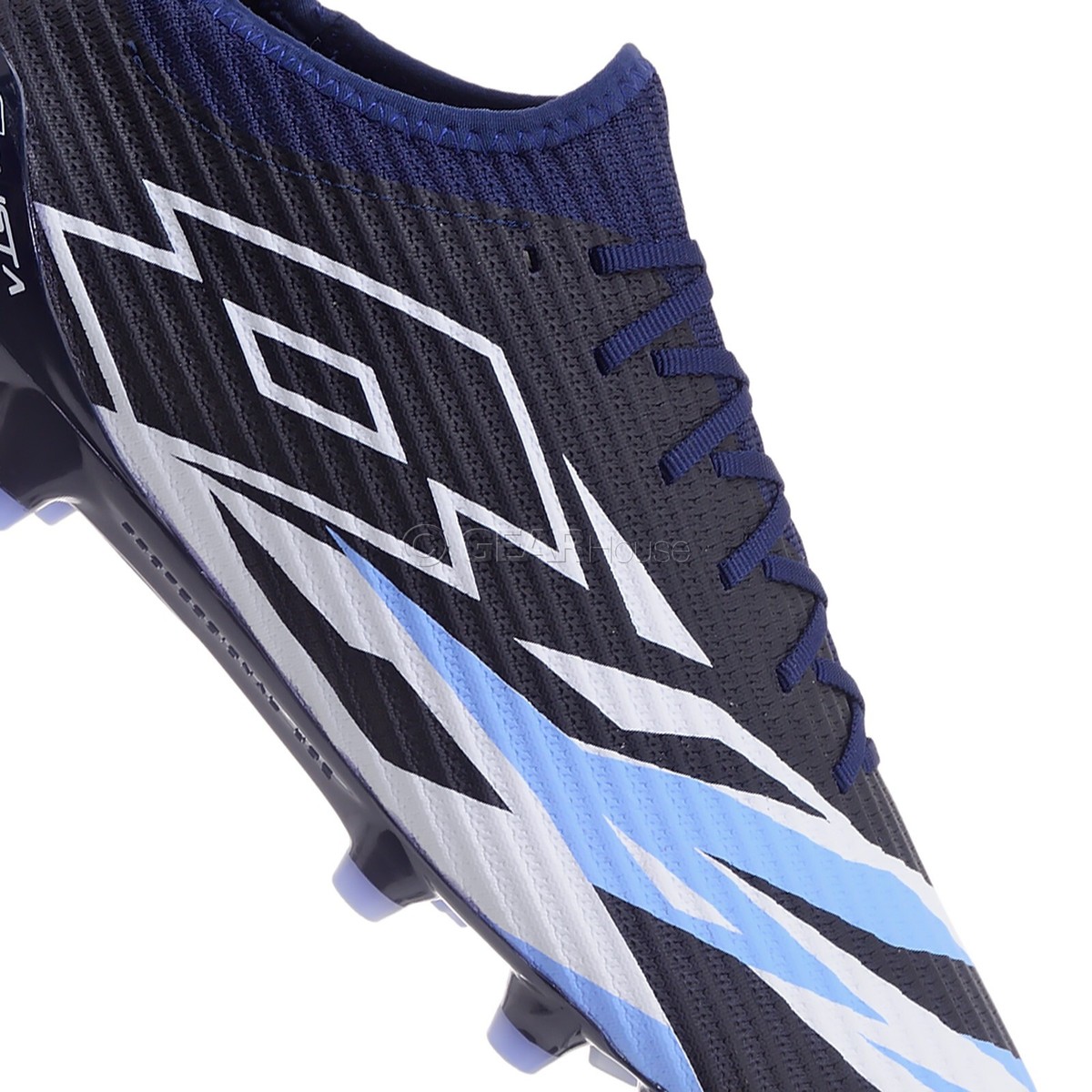 LOTTO Solista 200 VI FG Mens Professional Soccer Cleats, Blue