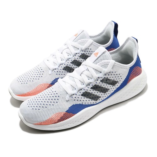 adidas Fluidflow 2.0 White Black Blue Orange Men Running Shoes Sneakers  FY5959 | eBay