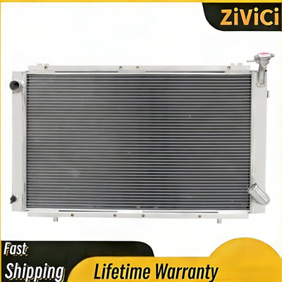 3 ROW Alu Radiator FOR Nissan GQ PATROL Y60 4.2L Petrol TB42S TB42E 1987-1997 MT