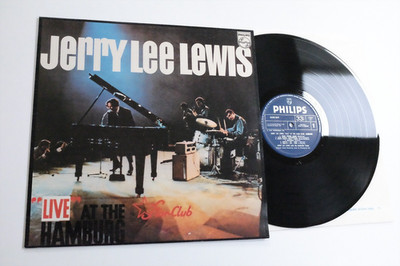 JERRY LEE LEWIS LIVE AT THE STAR CLUB HAMBURG LP VINYL N MINT Rare Promo Album