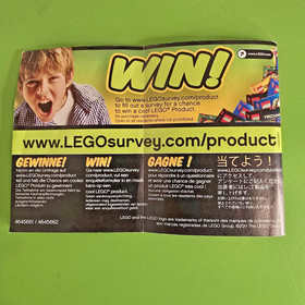 LEGO Alien Conquest: Alien Defender (7050) Complete W/ Minifigures, Inst. & Box