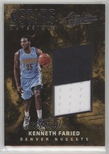 2016-17 Panini Absolute NBA Stars Materials /149 Kenneth Faried #26 1eq