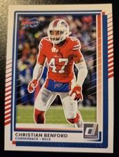 2025 Panini Donruss Football Christian Benford #105 Buffalo Bills