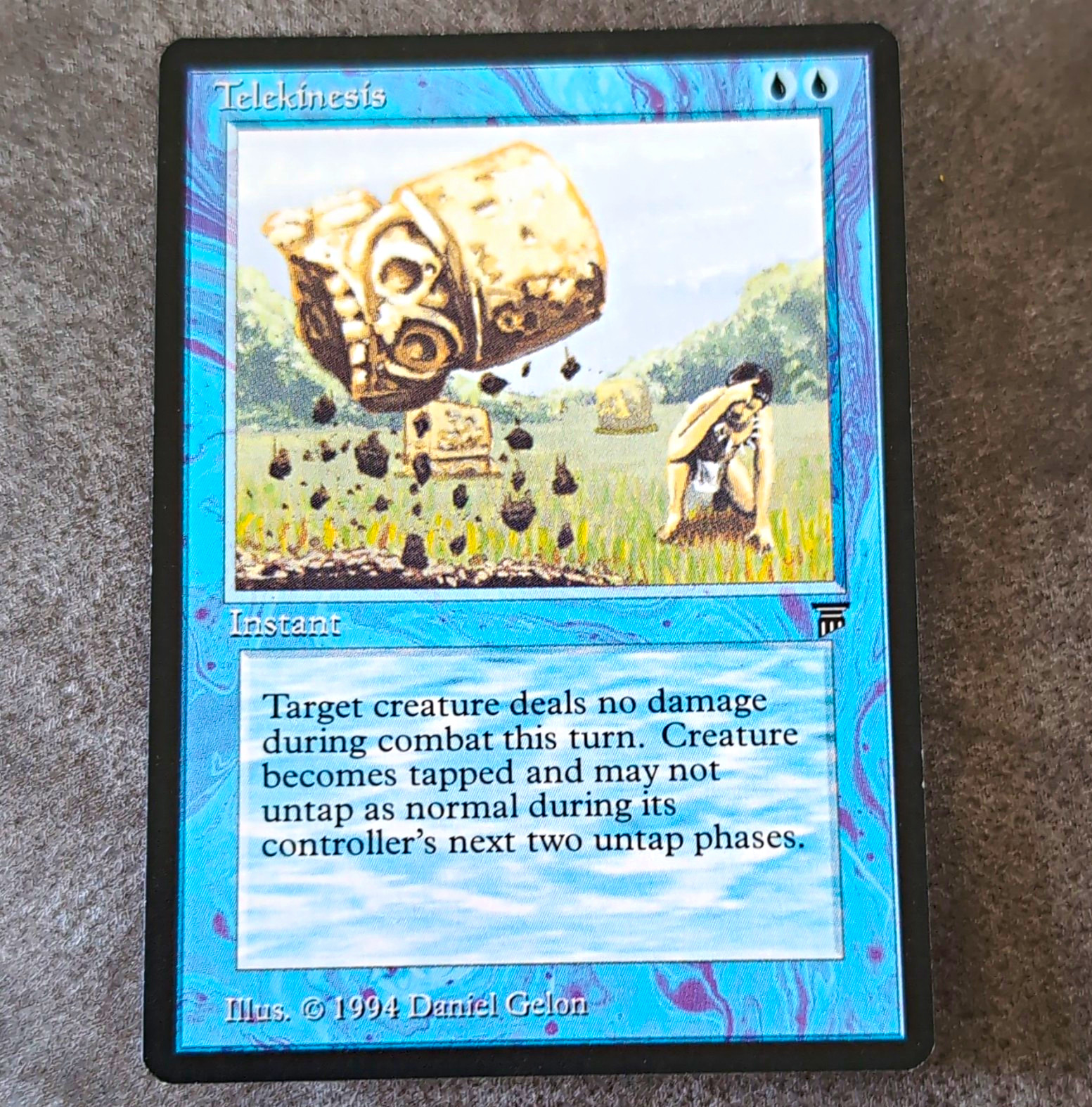 Wizards of the Coast Telekinesis MTG Legends Rare Instant Reg EN 1994
