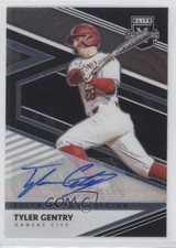 2020 Panini Elite Extra Edition Opti-Chrome Signatures Tyler Gentry #76 Auto a0s