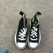 Converse Run Star Hike Shoes Womens Size 5 Black High Top Platform Sneakers