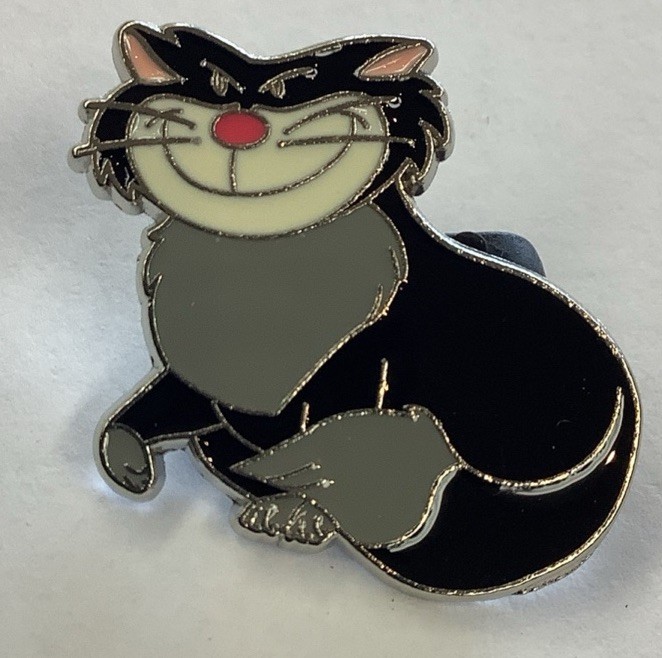 Disney Trading Pin, Cinderella, Lucifer Cat, Smiling, 2020