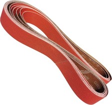 6 Pack 2 x 72 Inch Metal Grinding Ceramic Sanding Belts Kit -1 Pcs Each of...