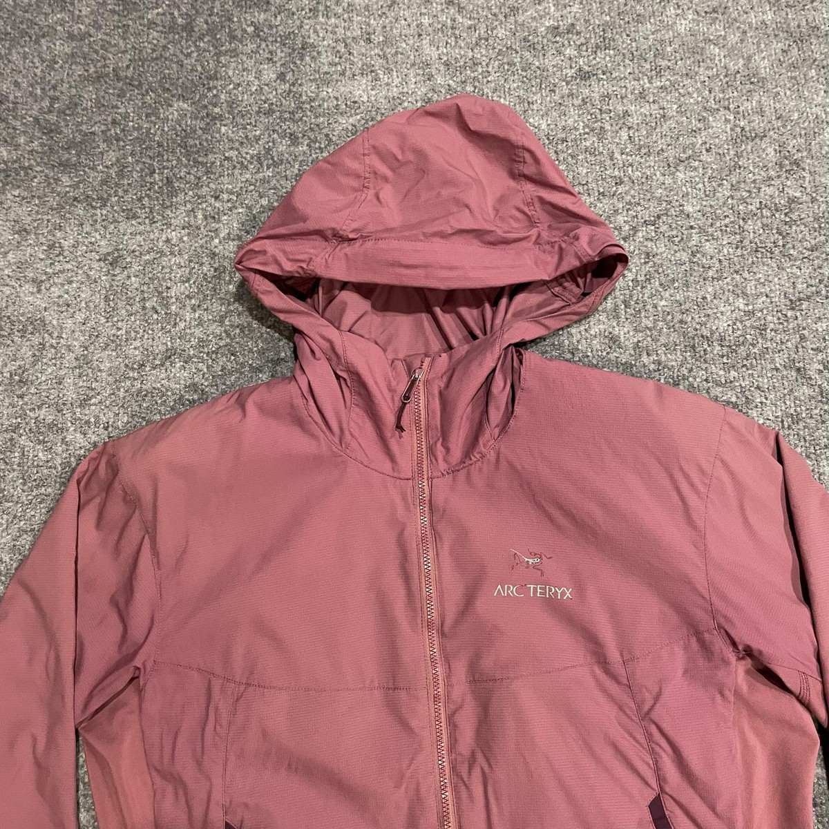Arc'teryx Atom SL Hoody Womens S Pink Full Zip Insulated Hiking