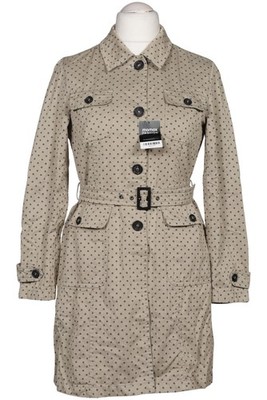 MARELLA Mantel Damen Jacke Parka Gr. EU 40 Baumwolle Beige #ukwun79