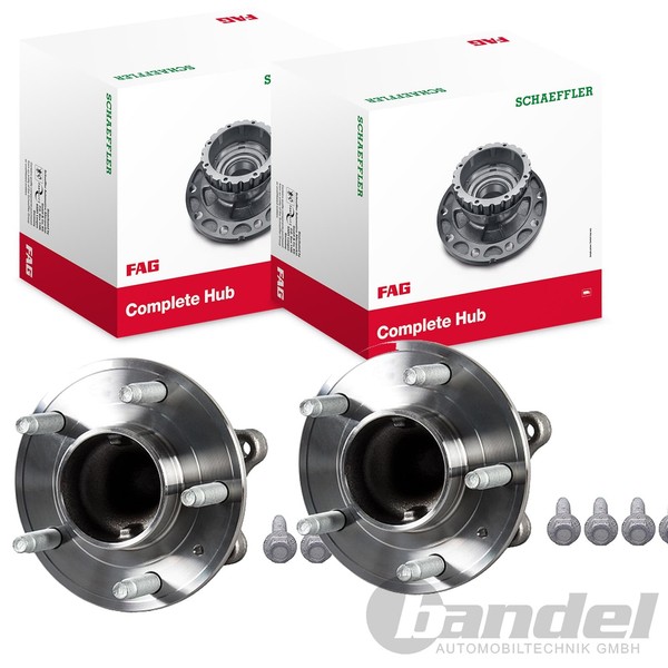 2X Fag RADLAGER-SATZ Hinten Passend FÜR Chevrolet Cruze Orlando Opel Astra-image