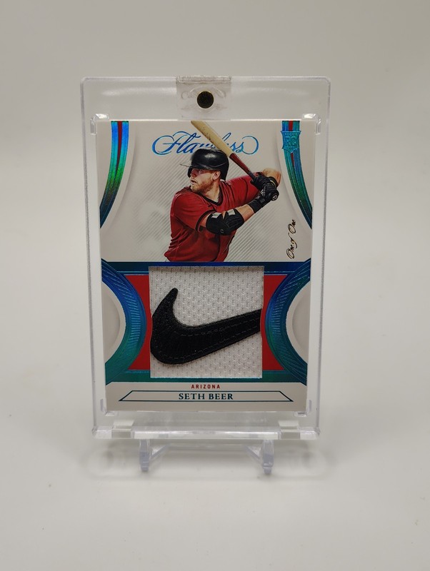 2022 Panini Flawless Patches Seth Beer #P-SB Nike Patch 1/1
