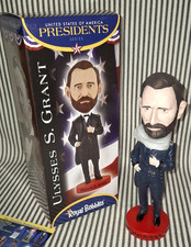 NIB PRESIDENT ULYSSES S GRANT US CIVIL WAR GENERAL BOBBLEHEAD ROYAL BOBBLES