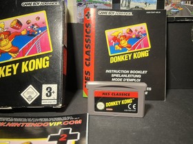 NINTENDO GAMEBOY ADVANCE || DONKEY KONG NES CLASSICS IN OVP + SPIELEANLEITUNG ||
