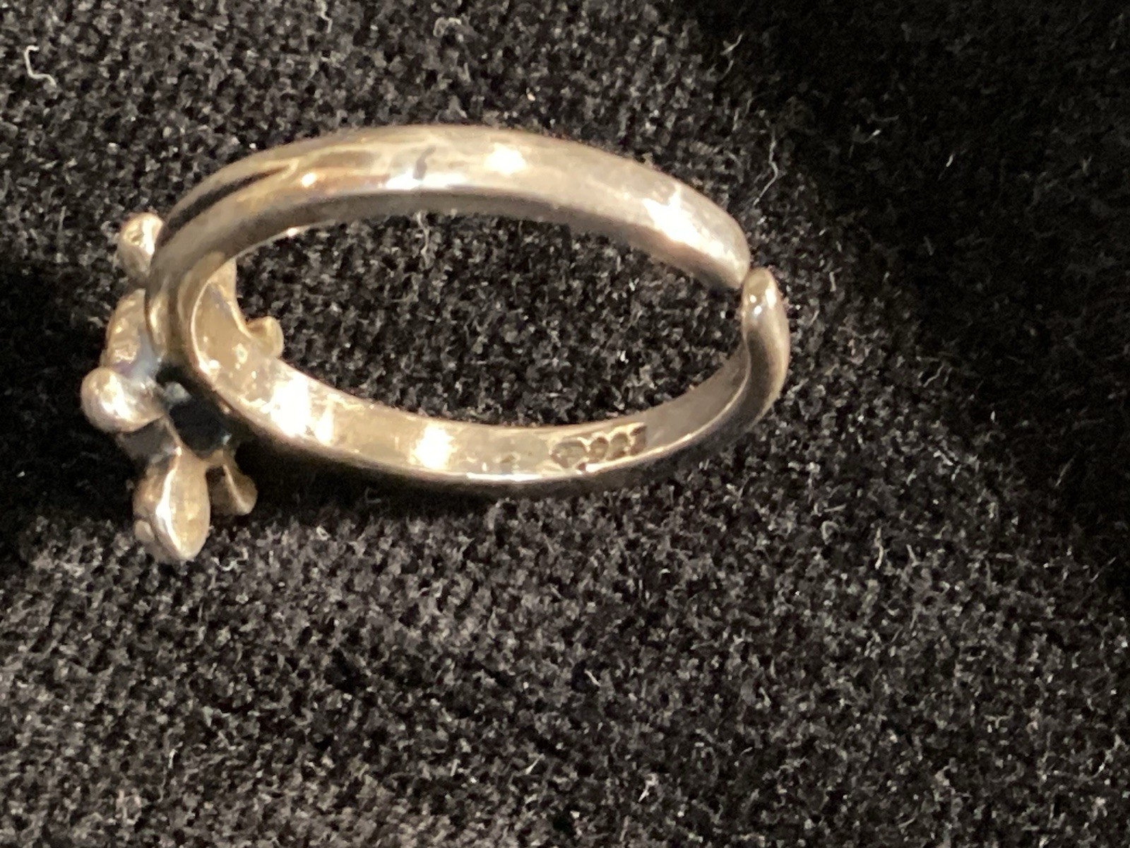 Avon Sterling Silver Turtle Adjustable Ring In Ve… - image 8