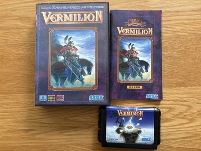Vermilion Japan MegaDrive Mega Drive Boxed Classic Game!