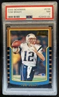 2000 Bowman Tom Brady Rookie RC #236 Patriots PSA 7