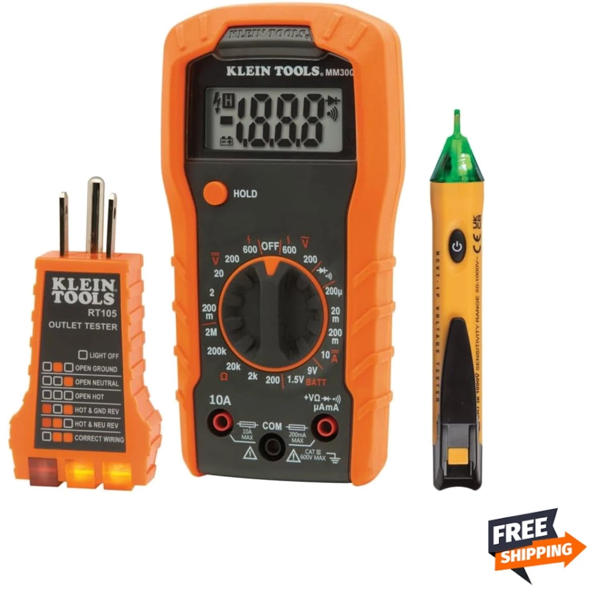 Kit De Puntas De Prueba Para Multímetro UNI-T - Set 3 En 1 Con Pinzas Cocodrilo, Ideal Para Electrónica Y Mediciones