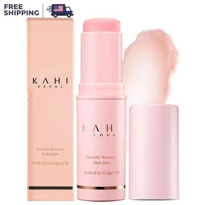 KAHI Wrinkle Bounce Multi Balm Stick 9g PDRN Collagen Korean Skin Care K-Beauty