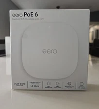 eero T011111 PoE 6 Ceiling/Wall Mounted Dual-Band Wireless Access Point