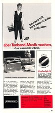 3w22956/ Reklame/Werbung aus 1968 &ndash; GRUNDIG Tonbandger&auml;te