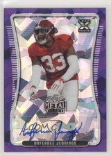 2020 Leaf Metal Draft Purple Crystals 3/7 Anfernee Jennings #BA-AJ1 Auto uk2