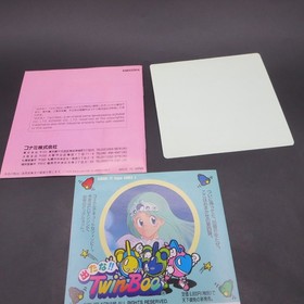 Detana TwinBee PC Engine HuCard with Stickers and Manual Japanese Version