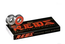 Bones  REDS  Precision Skateboard Bearings 8 Pack