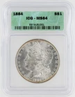 1884 Morgan Silver Dollar ICG MS64 S$1 Philadelphia Minted No Reserve