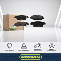 Bremsbelagsatz Scheibenbremse Vorne RAP Brakes R P1317 FüR KIA
