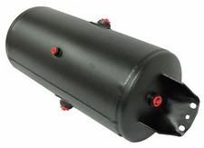 Velvac Steel Air Tank, Black Powder Coated - 035105