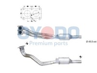 Oyodo Katalysator 10N0013-OYO FüR VW Bora Variant 1J6 Golf 4 1J1 1 1J2 1J5 Audi