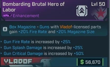 Borderlands 4 Enhancement Brutal Hero of Labor PS5/Xbox/ PC