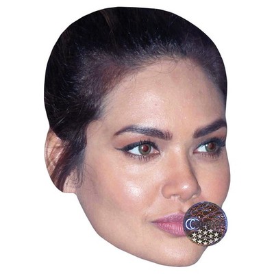 Esha Gupta Celebrity Mask, Flat Card Face, Fancy Dress Mask