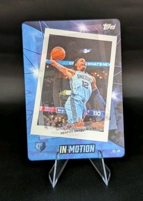 NBA カーター　カード 2025 Topps Match Attax NBA KI-JM Ja Morant In Motion 3D CHASE CARD