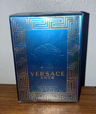Versace Eros Eau de Parfum EDP Natural Spray, Regular Size 3.4 US fl oz