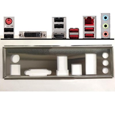 For   B450M BAZOOKA V2 Motherboard Backplate IO   I/O   OEM *vv
