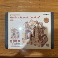 Robotime EGB01 ROKR Marble Travel London Marble Run Wooden 3D Puzzle (P)