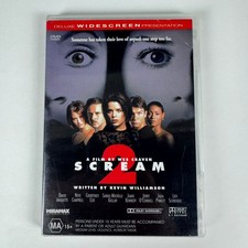 Scream 2 (DVD 1997) David Arquette Courteney Cox  Sarah Michelle Gellar Region 4